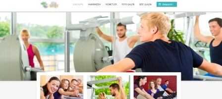 Fitness Spor Salonları Website Tasarımı