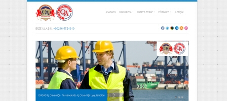 İş Güvenliği İSG Website Tasarımı
